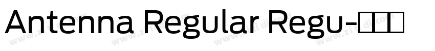 Antenna Regular Regu字体转换